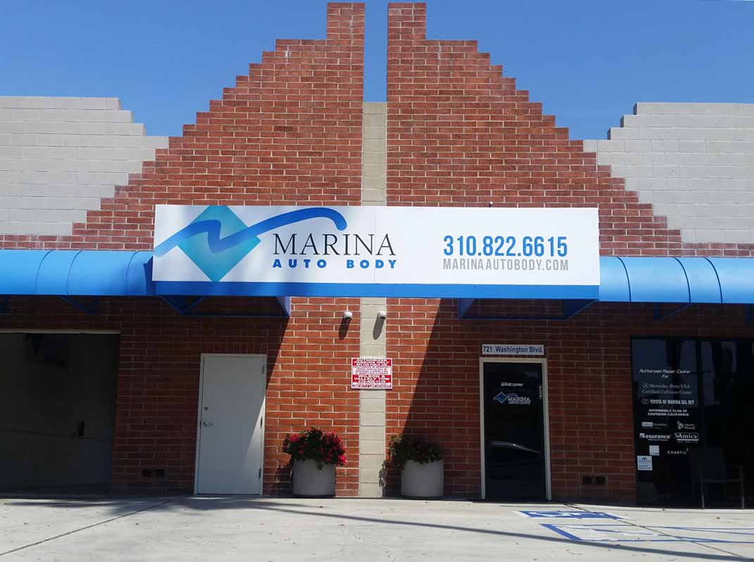 Honda Collision Repair Marina del Rey- storefront